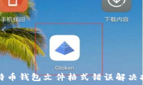   
比特币钱包文件格式错误解决指南