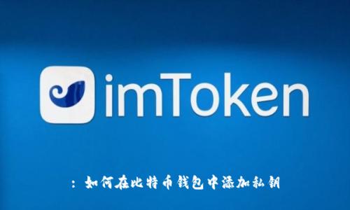 : 如何在比特币钱包中添加私钥