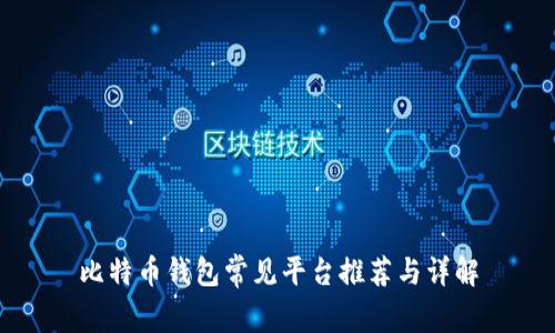 比特币钱包常见平台推荐与详解