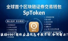 波场USDT转账后在钱包中找